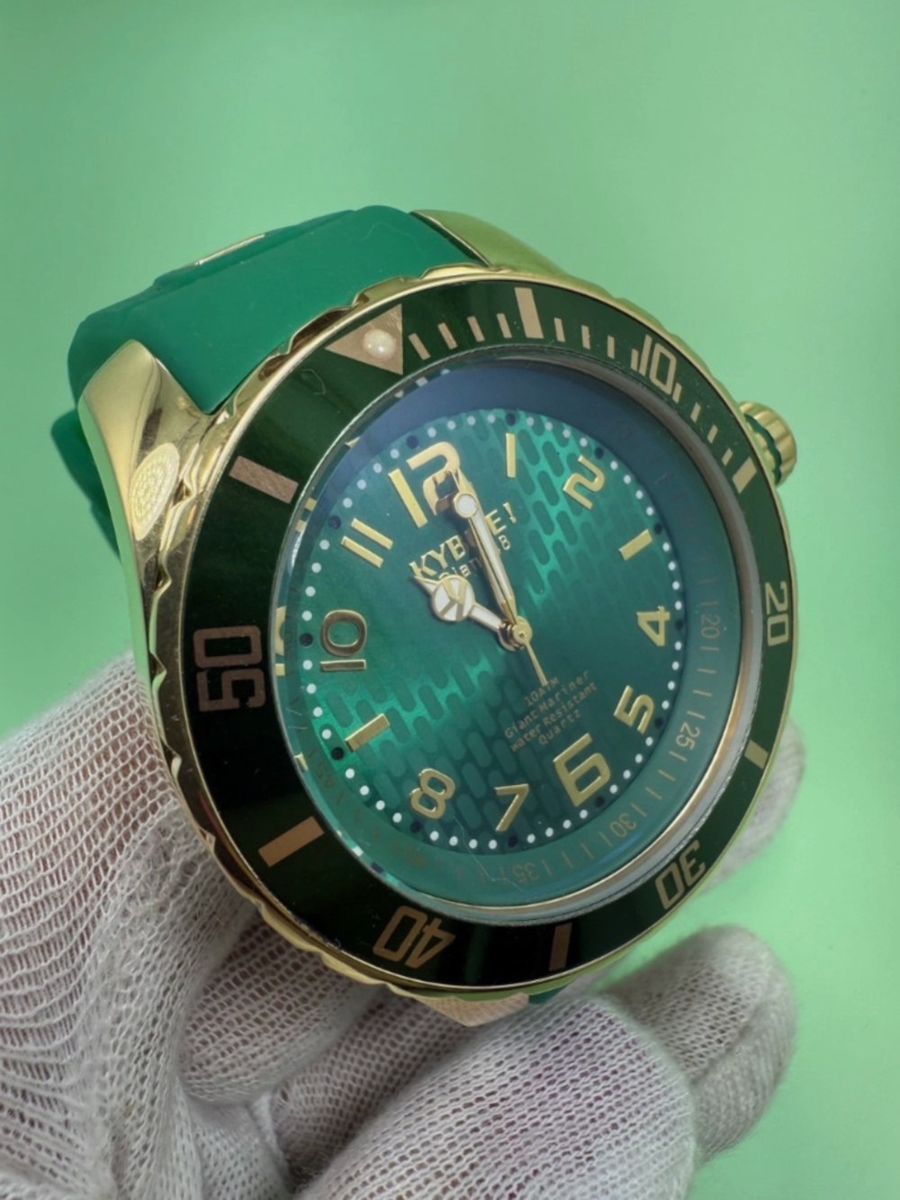 KYBOE! Giant Mariner 48mm Green 10ATM Water Resistance Quartz Watch KG.48-003.15